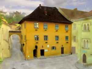 The house in Sighisoara that is claimed as Vlad Tepes birthplace 